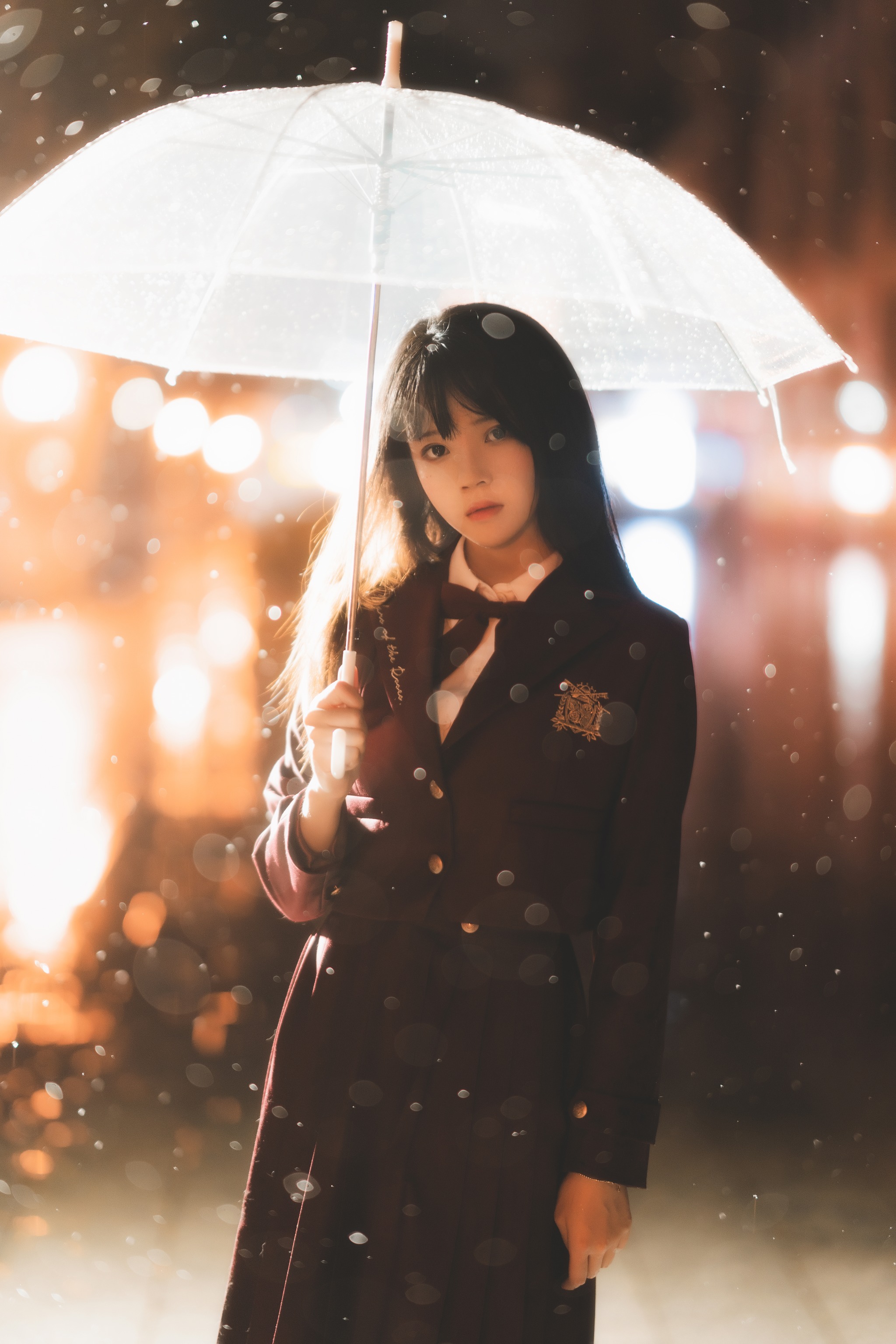桜桃喵 - NO.083 未熟3 雨下 [43P]-XikXak